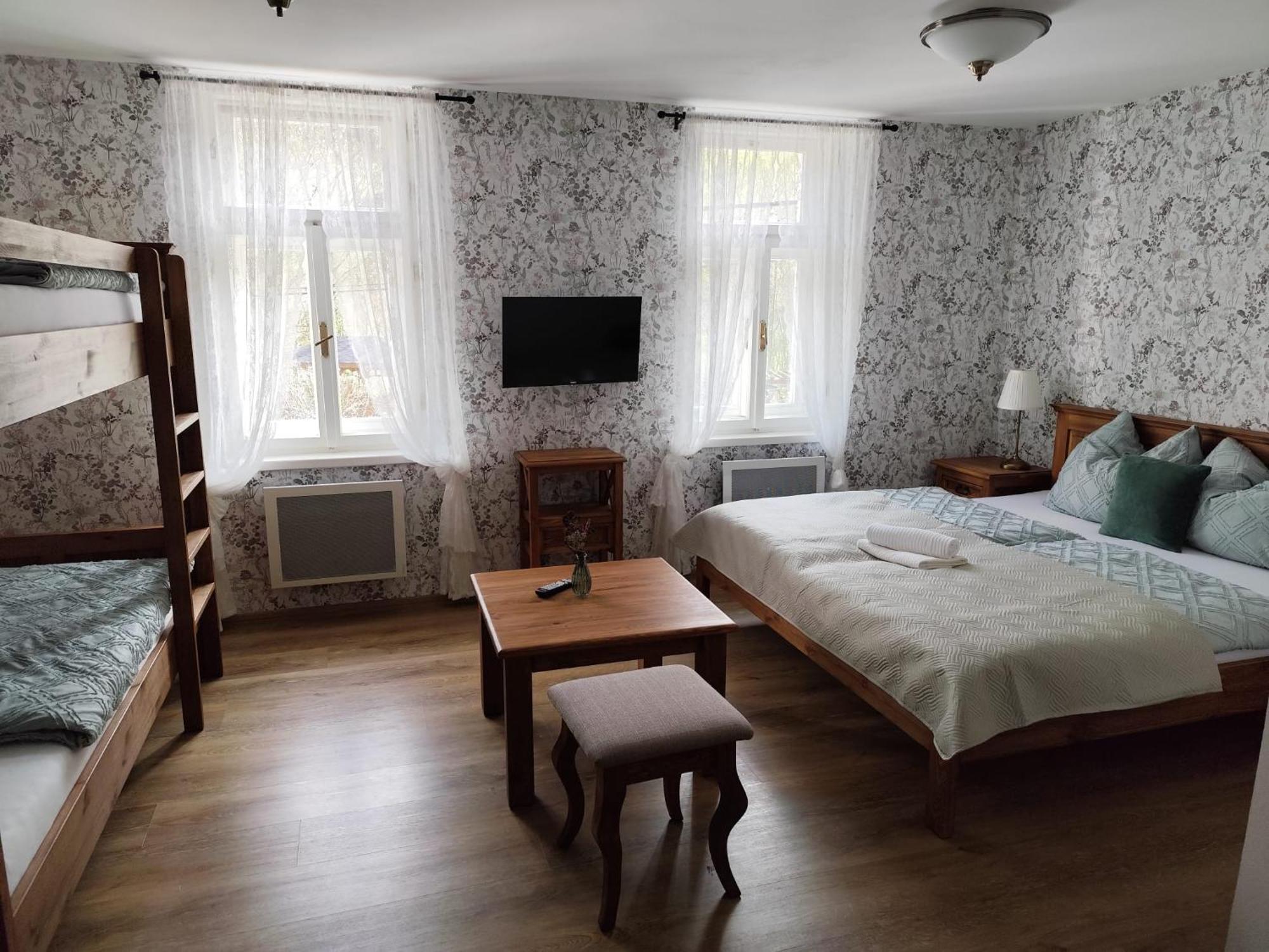 Penzion U Krizku Mala Moravka Exterior foto